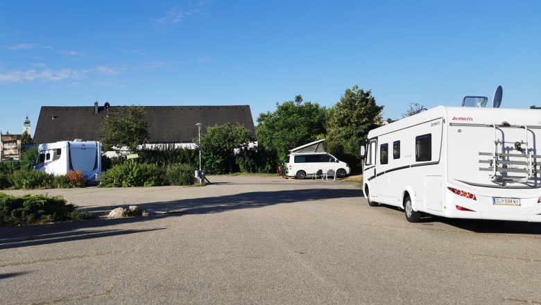 Reisemobilstellplatz, © Daniel Wöhrer Reisemobilstellplatz, © Daniel Wöhrer