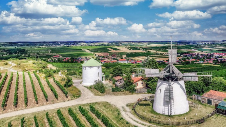 Die Retzer Windmühle, © Retzer Land / CityCopterCam