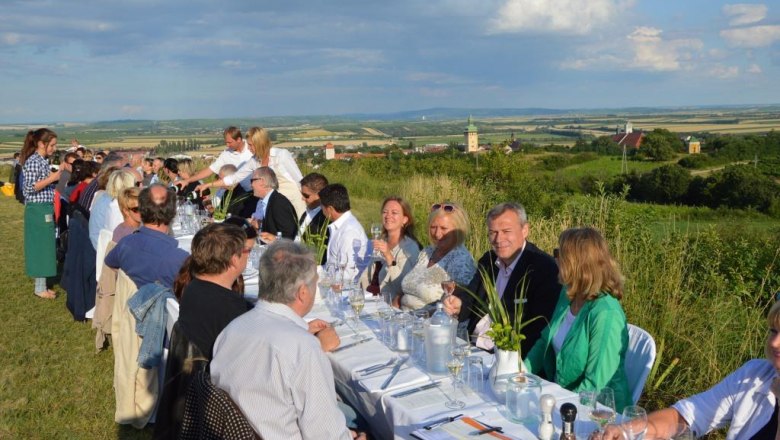 Tafeln im Weinviertel, © Weinviertel Tourismus